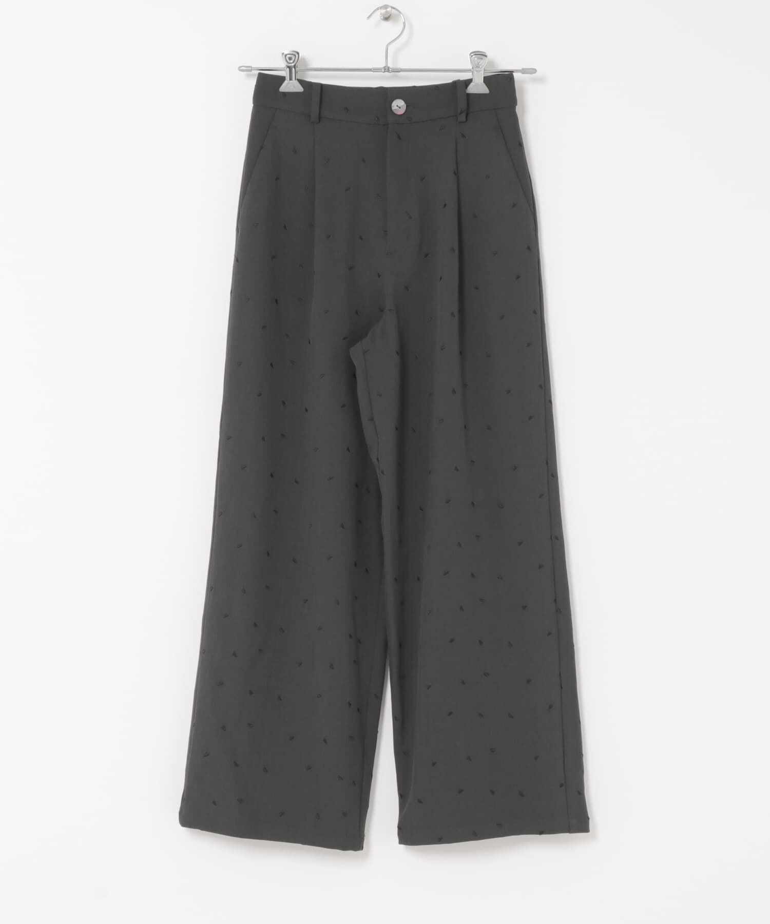 URBAN RESEARCH ROSSO「F by ROSSO　ハート刺繍タックワイドパンツ」|その他|