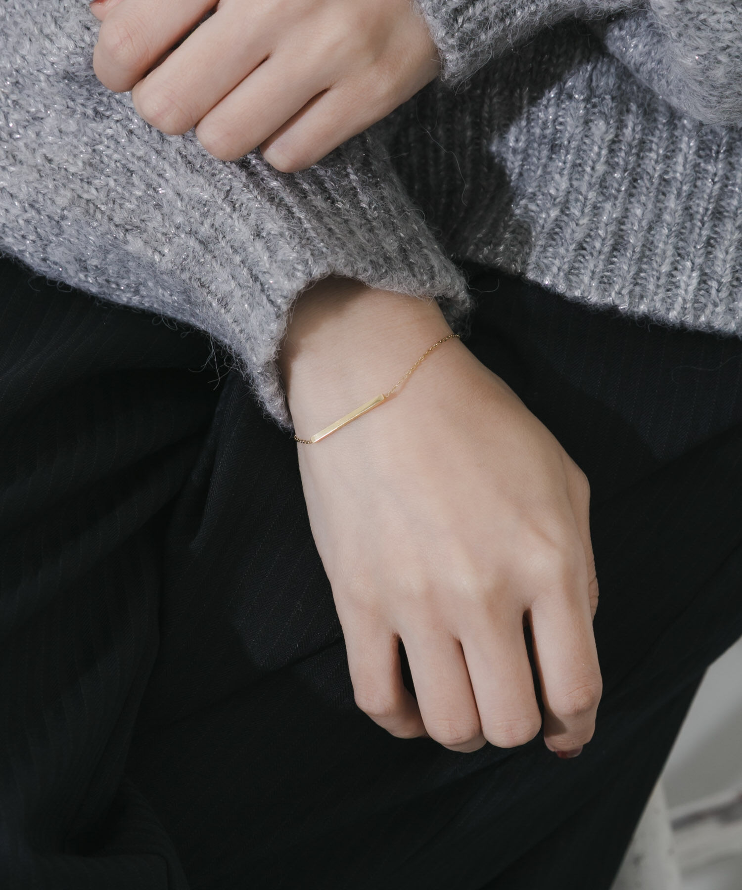 SMELLY「ステンレスメタルバーブレスレット」|ブレスレット・バングル|