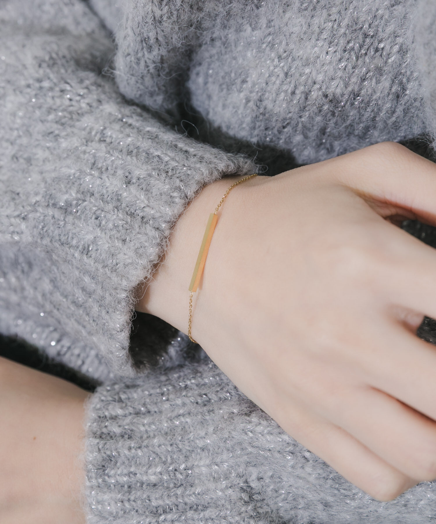 SMELLY「ステンレスメタルバーブレスレット」|ブレスレット・バングル|