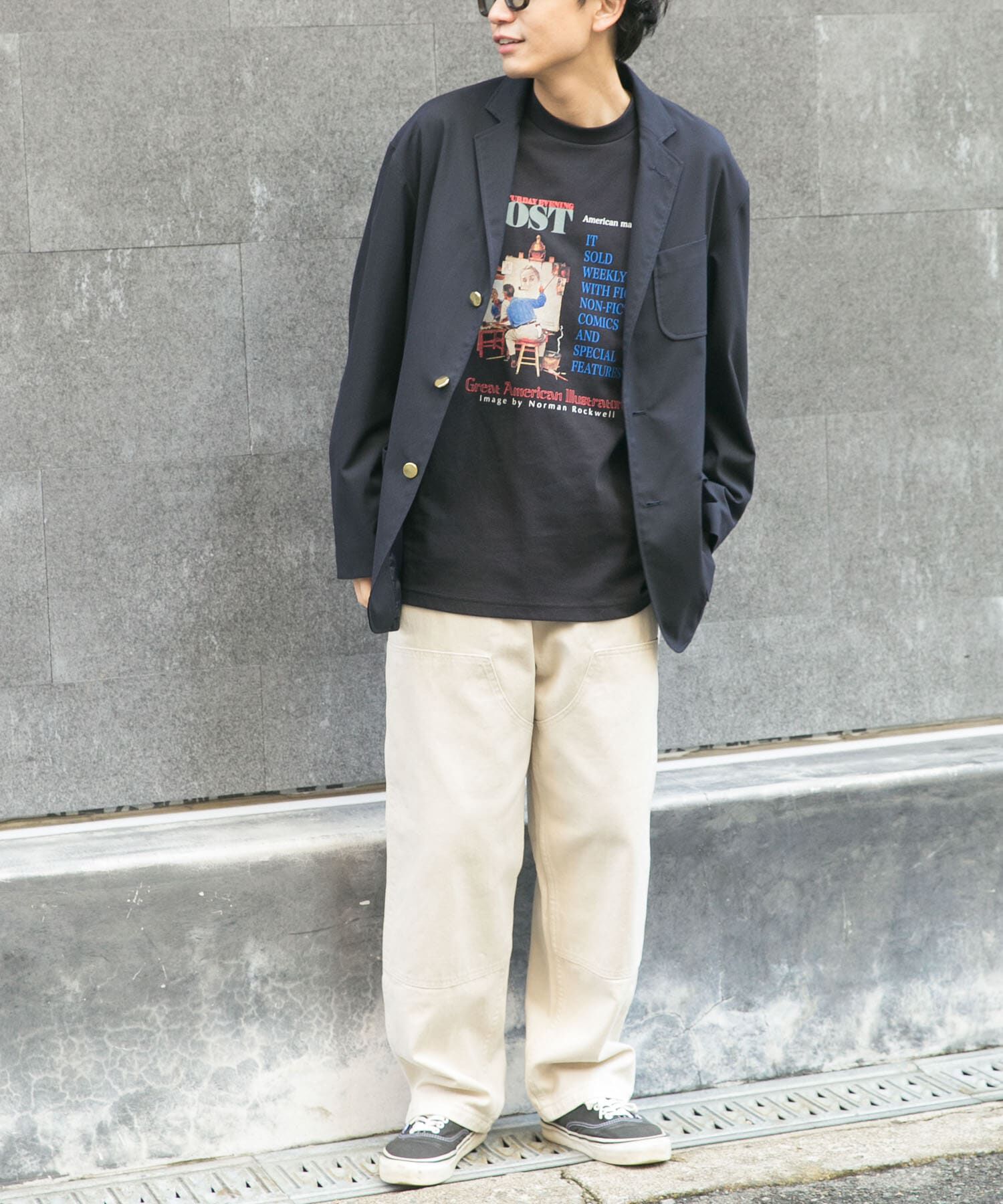 URBAN RESEARCH DOORS「FORK&SPOON　キャリーマンテーラードジャケット」|その他|