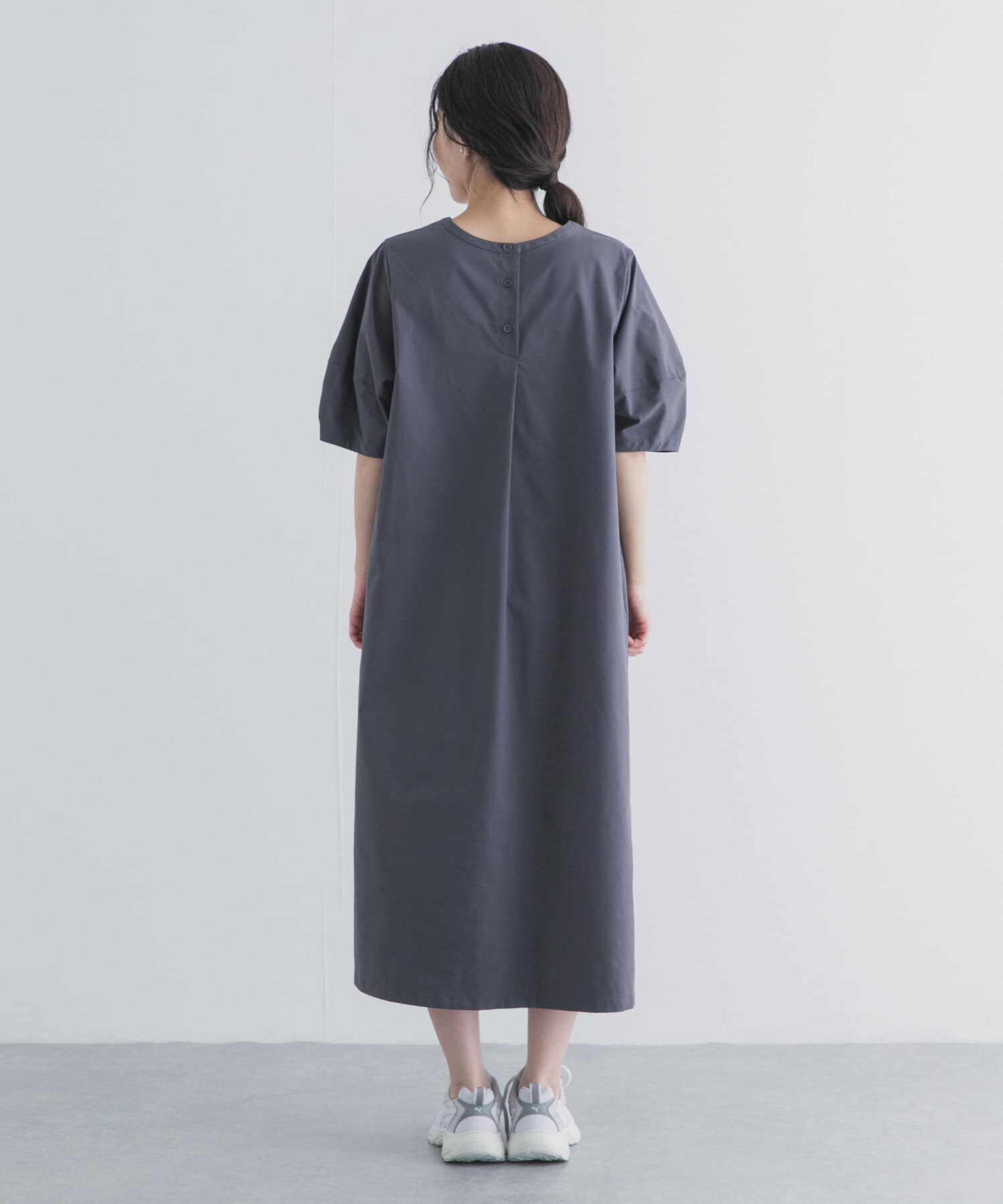 URBAN RESEARCH DOORS「2WAYランタンスリーブ ワンピース」|ワンピース|