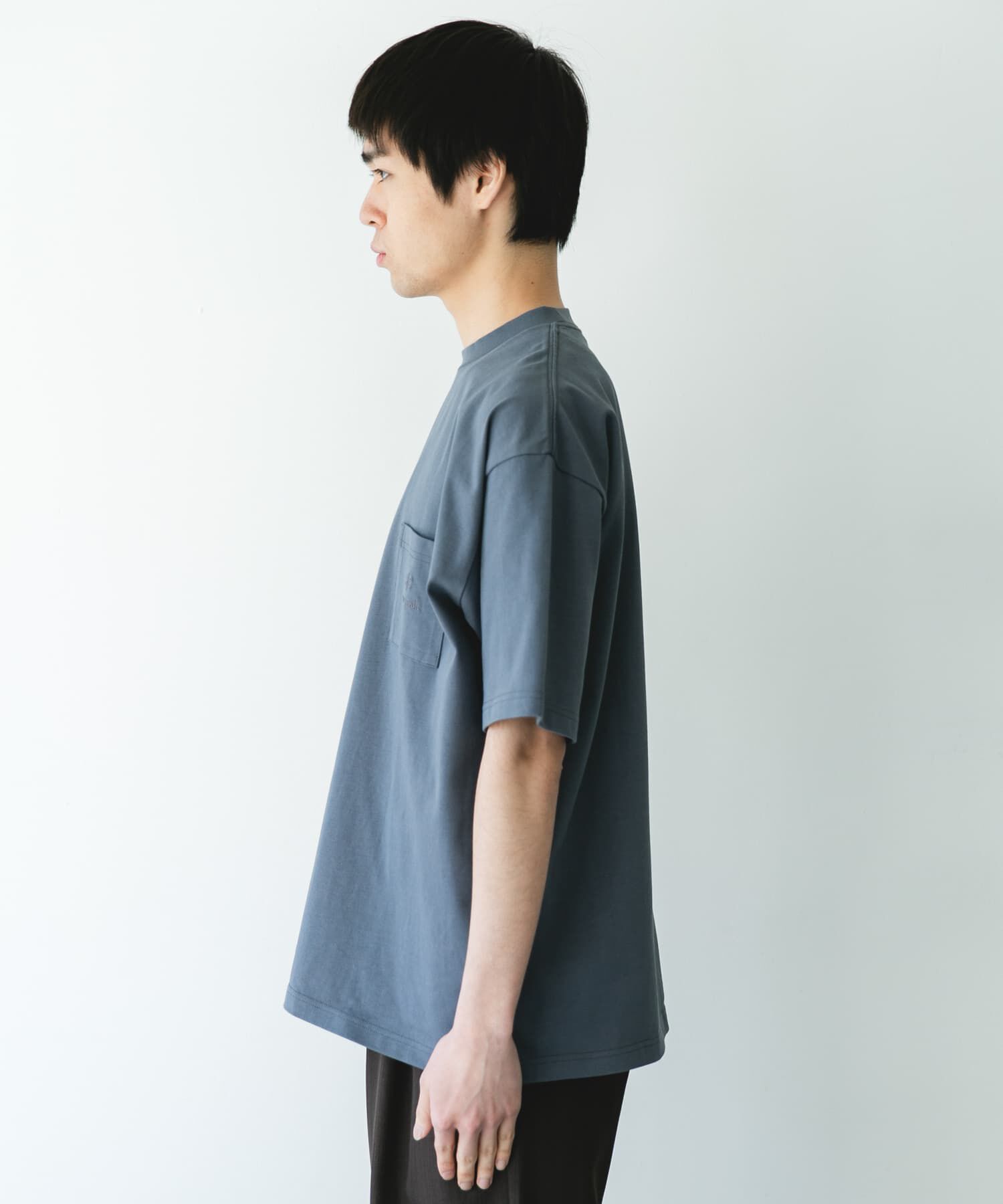 URBAN RESEARCH DOORS「『別注』Snow Peak Apparel&times;DOORS　POCKET LOGO SHORT-SLEEVE T-SHIRTS」|Tシャツ・カットソー|