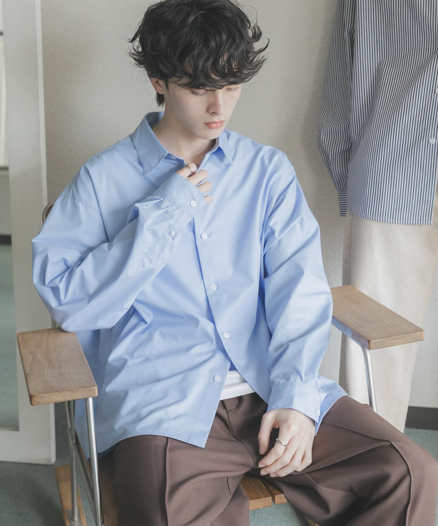 SENSE OF PLACE by URBAN RESEARCH「『ﾕﾆｾｯｸｽ』『ｲｰｼﾞｰｹｱ/速乾/接触冷感』ｺﾝﾌｫｰﾄﾚｷﾞ  」|シャツ・ブラウス|