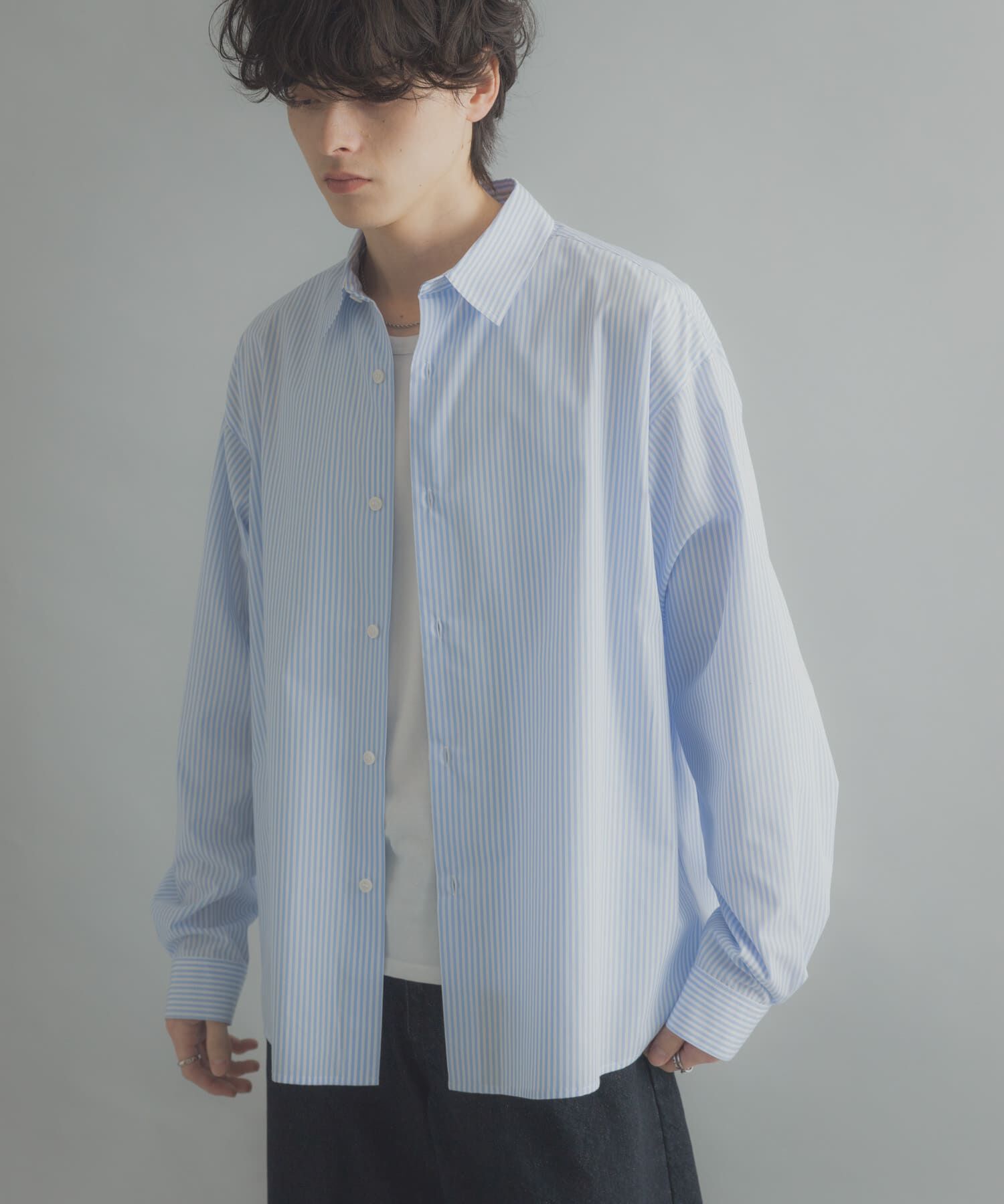 SENSE OF PLACE by URBAN RESEARCH「『ﾕﾆｾｯｸｽ』『ｲｰｼﾞｰｹｱ/速乾/接触冷感』ｺﾝﾌｫｰﾄﾚｷﾞ  」|シャツ・ブラウス|