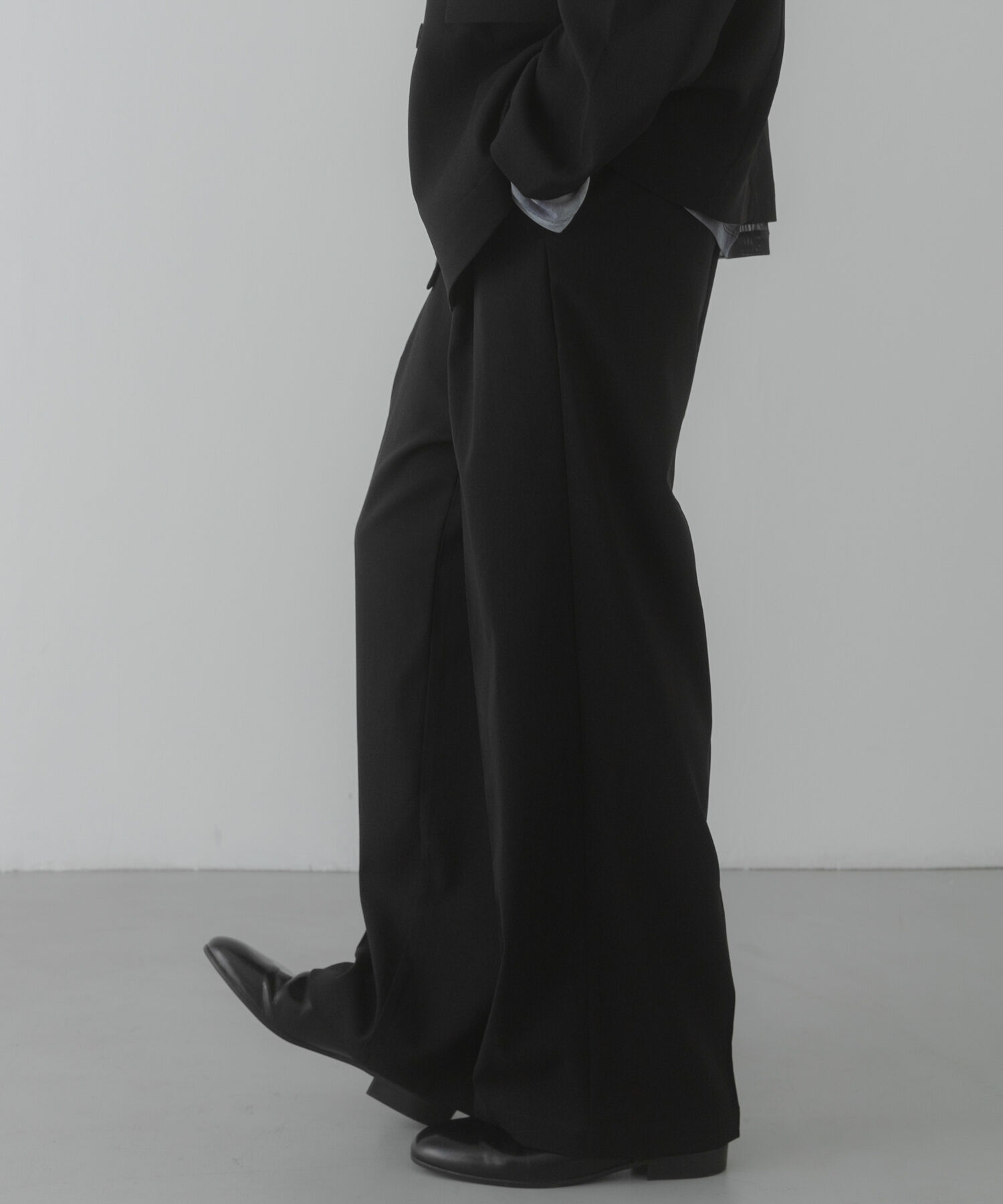 SENSE OF PLACE by URBAN RESEARCH「『イージーケア/速乾』リネンライクタックワイドスラックス」|その他|