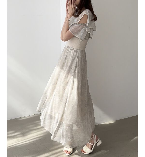  「ダブルカラーコルセットワンピース」|ワンピース|