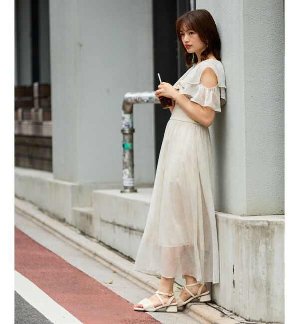  「ダブルカラーコルセットワンピース」|ワンピース|