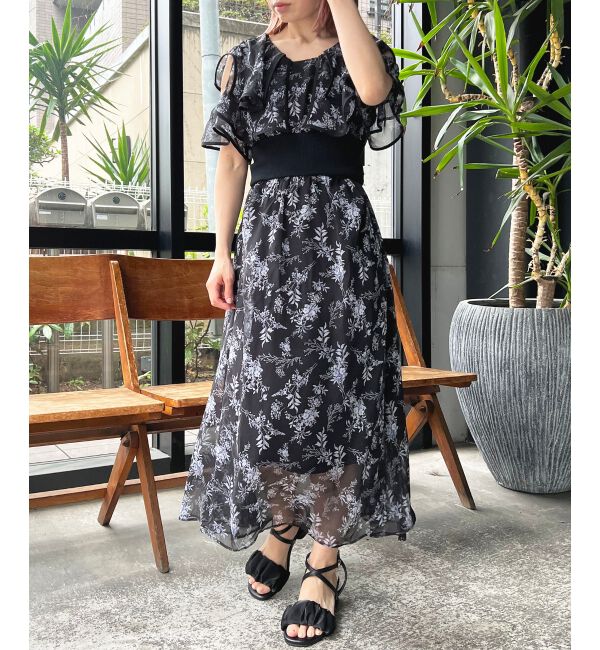  「ダブルカラーコルセットワンピース」|ワンピース|