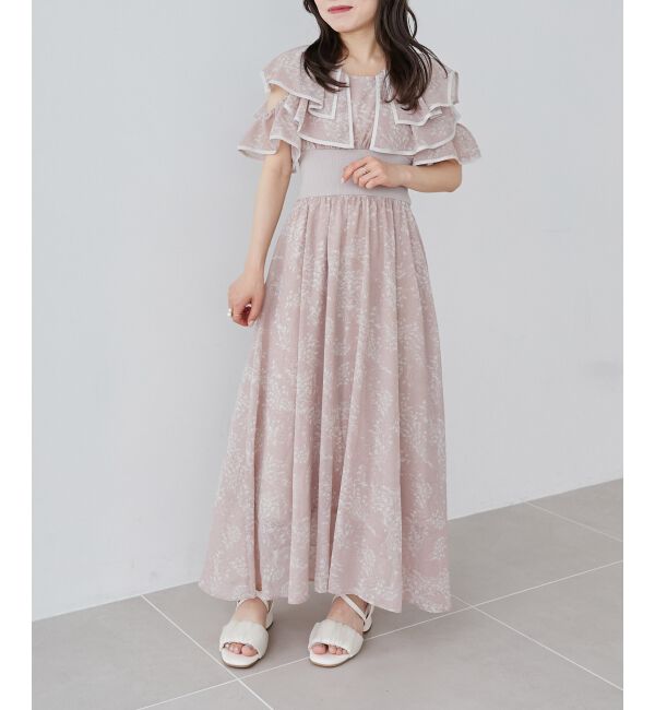  「ダブルカラーコルセットワンピース」|ワンピース|