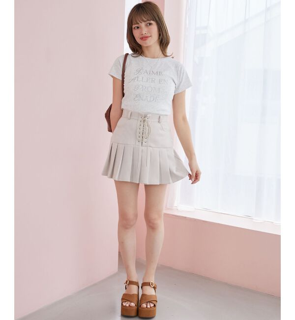  「キラキラロゴTシャツ」|Tシャツ・カットソー|