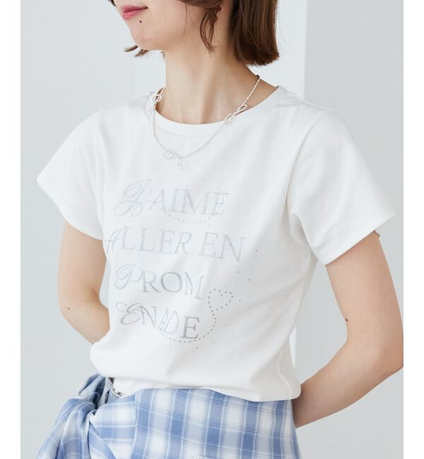  「キラキラロゴTシャツ」|Tシャツ・カットソー|