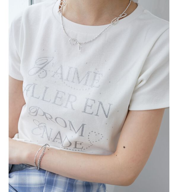  「キラキラロゴTシャツ」|Tシャツ・カットソー|