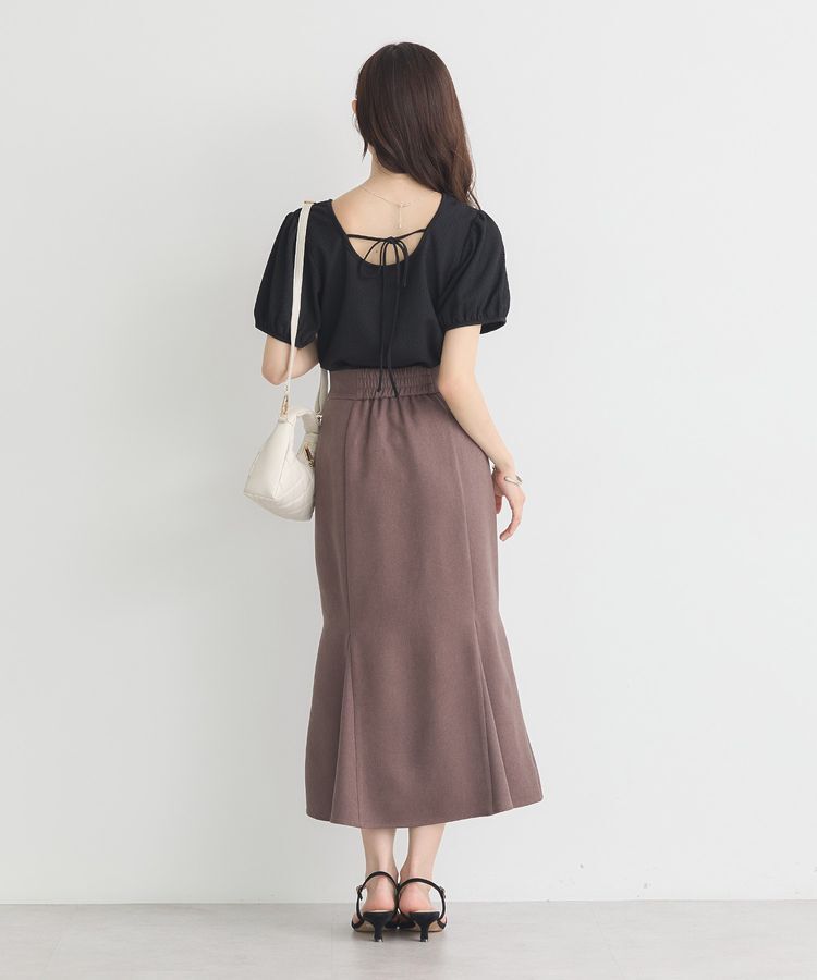 earth music&ecology「マルチウェイ配色リボンカットプルオーバー」|Tシャツ・カットソー|