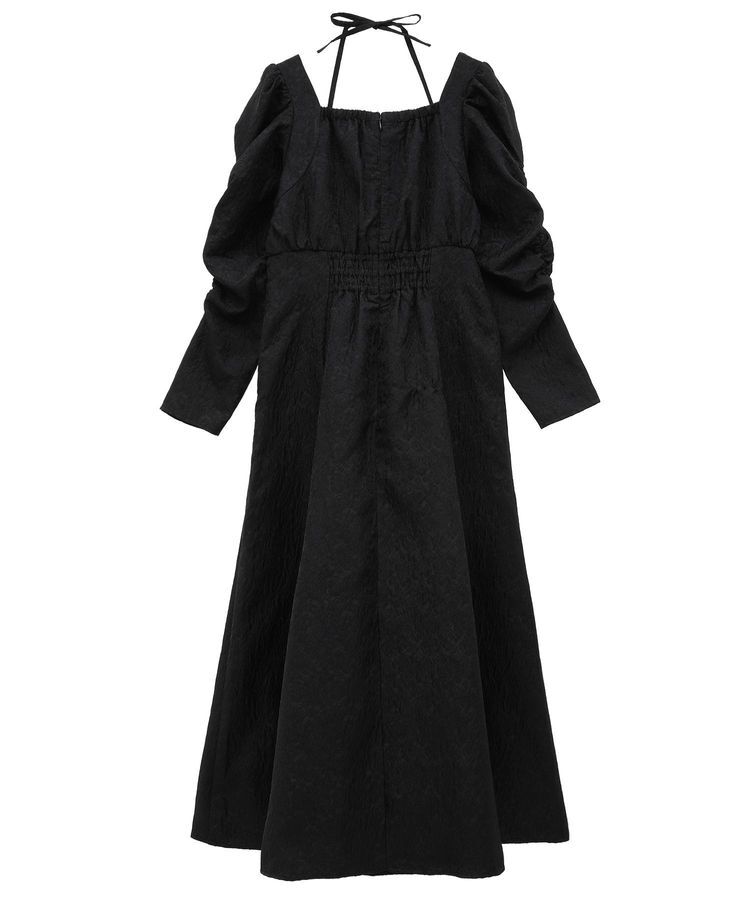 Maison de FLEUR Petite Robe「慈愛に満ちたジャカードワンピース」|ワンピース|