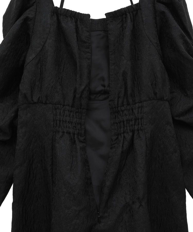 Maison de FLEUR Petite Robe「慈愛に満ちたジャカードワンピース」|ワンピース|