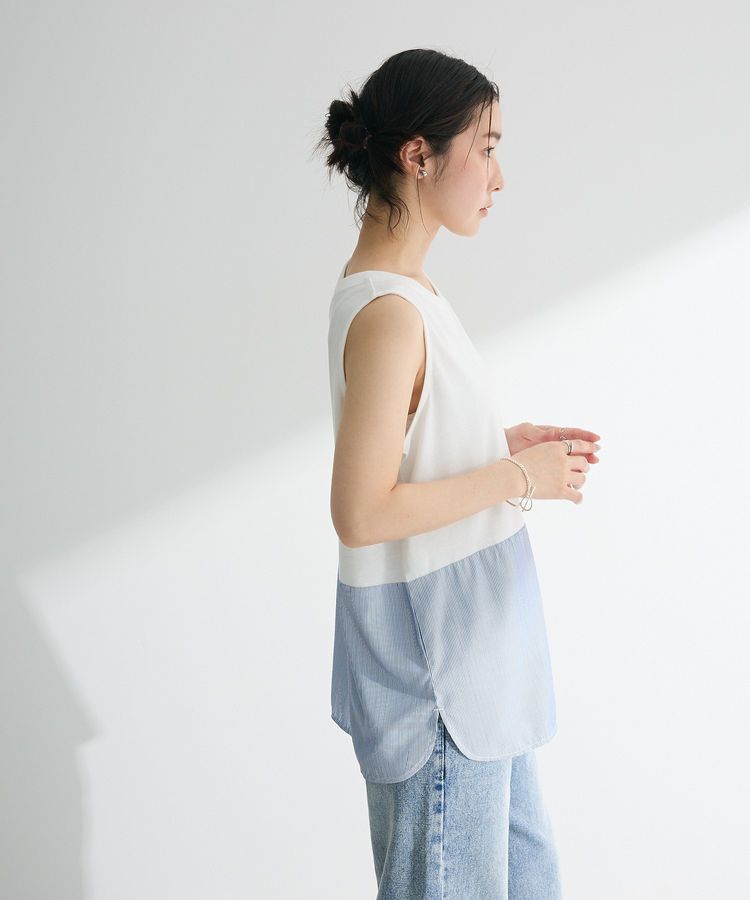 Green Parks「シャツドッキングタンクトップ」|インナー|