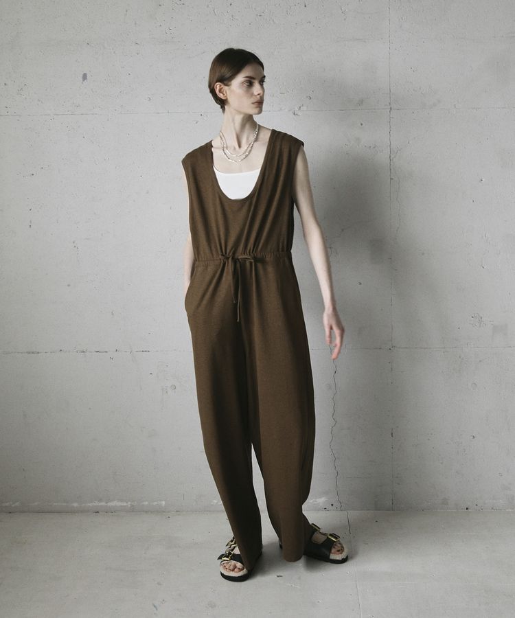 GARAGE OF GOOD CLOTHING「【日本製】Uネックオールインワン」|オールインワン|