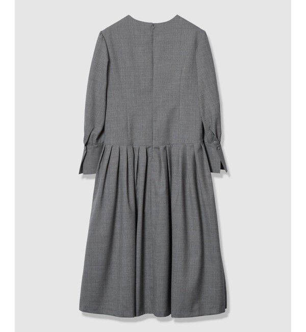 LOULOU WILLOUGHBY「【LOULOU WILLOUGHBY】ウールトロローウエストワンピース」|ワンピース|