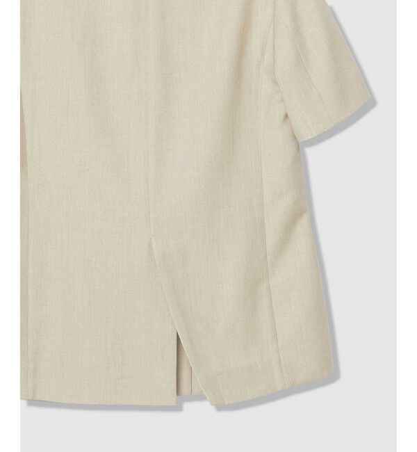 allureville「ハーフスリーブジャケット」|テーラードジャケット|