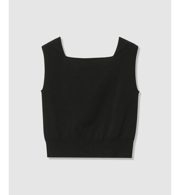 LOULOU WILLOUGHBY「WEB 一部店舗限定【LOULOU WILLOUGHBY】サンフラワービジュータンクトップ」|ニット・セーター|