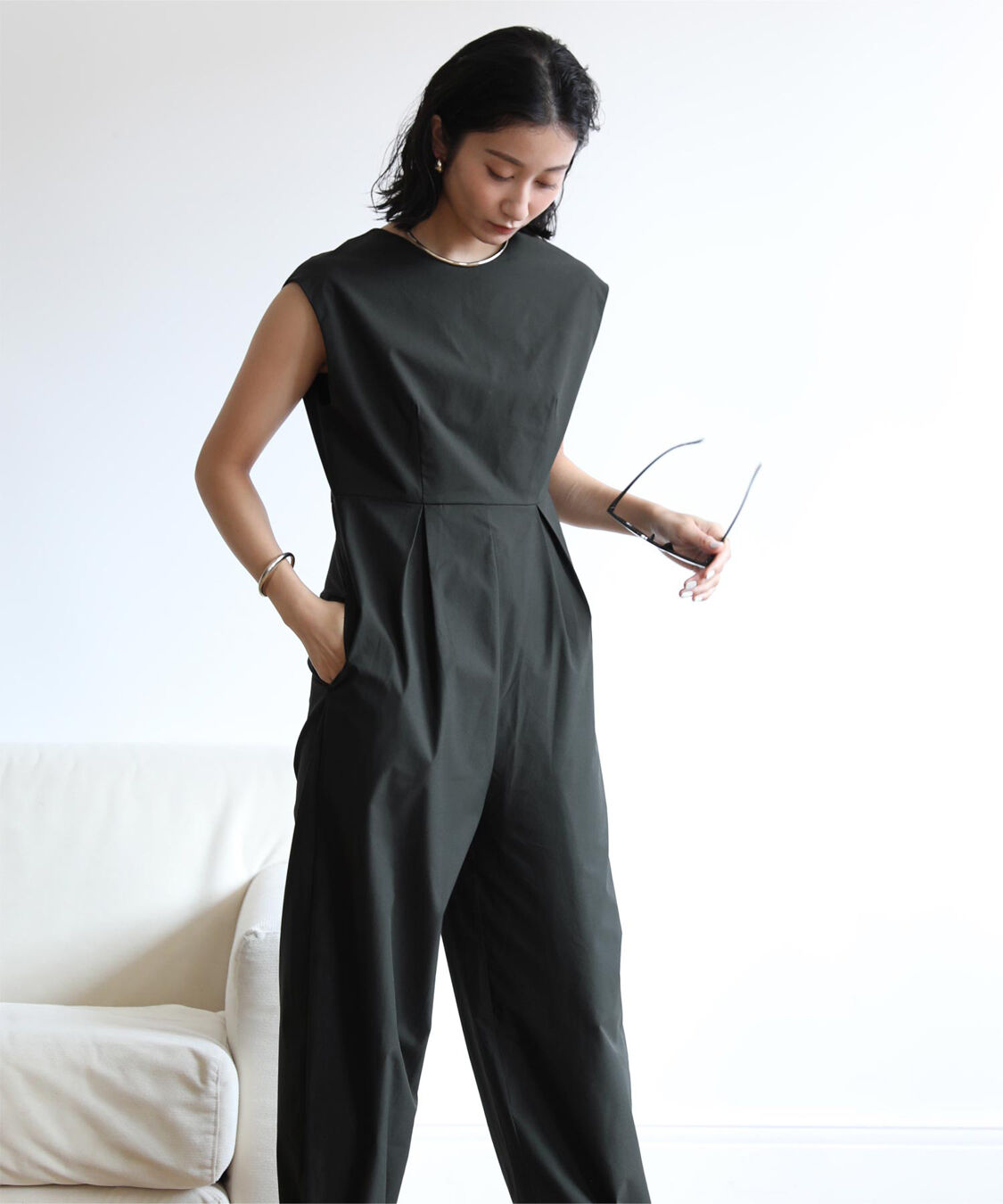 ur's「タックデザインオールインワン/ラッシュガード」|オールインワン|