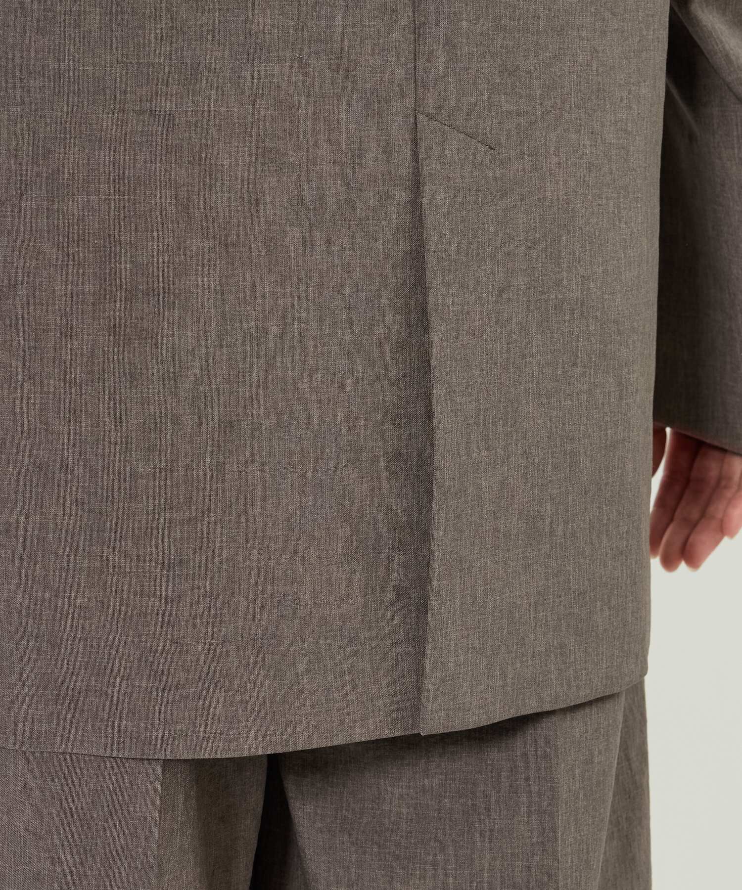 BABYLONE「リネンライクシャンタンクロスジャケット」|テーラードジャケット|