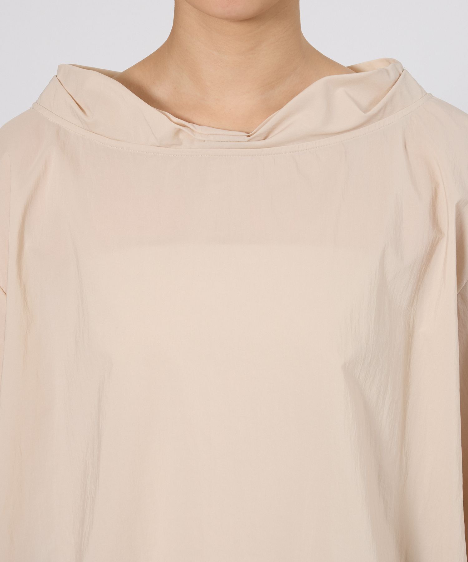 BABYLONE「【多機能素材】ボトルネックブラウス」|シャツ・ブラウス|