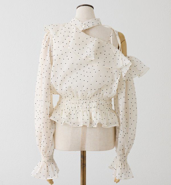  「2WAYワンショルフリルブラウス」|シャツ・ブラウス|