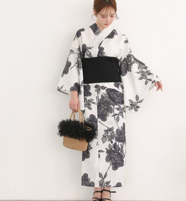  「【接触冷感/吸水速乾】浴衣≪一人で着られる/二部式浴衣(スカートタイプ)≫」|その他|