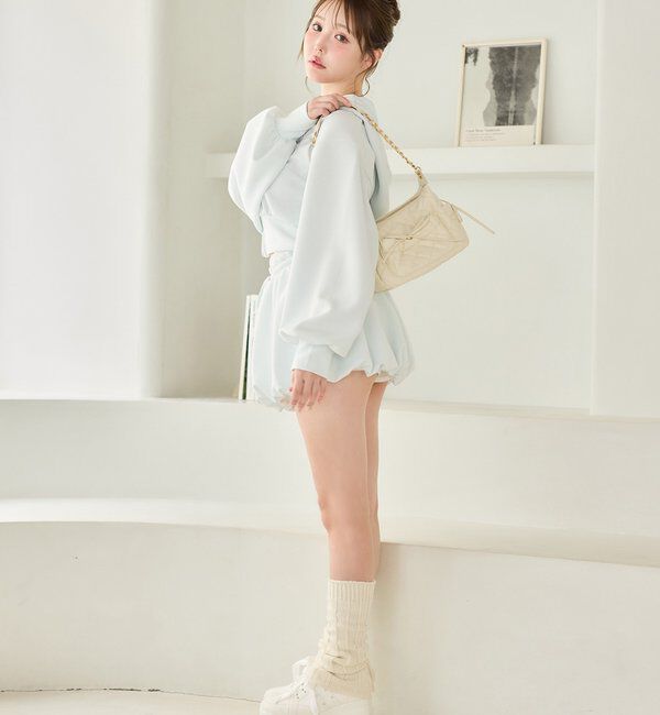  「チュールロゴパーカー」|プルオーバー|