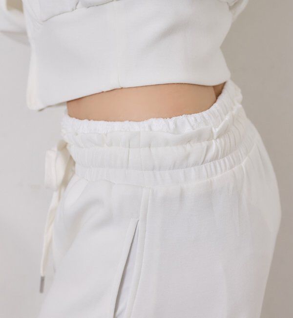  「【セットアップ可能】ウエストレースカットパンツ」|その他|
