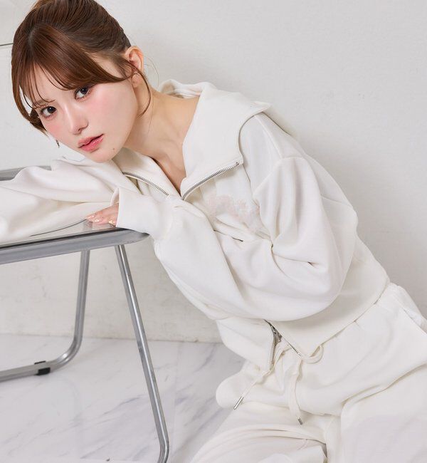  「【セットアップ可能】ウエストレースカットパンツ」|その他|