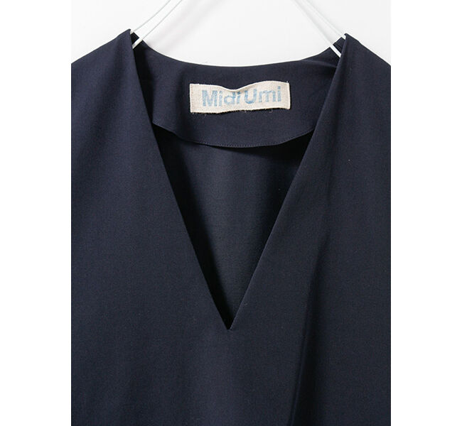 MidiUmi「MidiUmi Vネックジャンパースカート」|ワンピース|