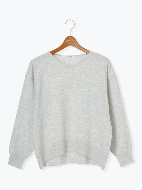 Lugnoncure「もちもちVネックニット」|ニット・セーター|