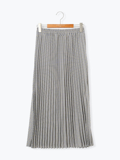 Lugnoncure「【選べる着丈】無地/柄アソートプリーツスカート」|スカート|