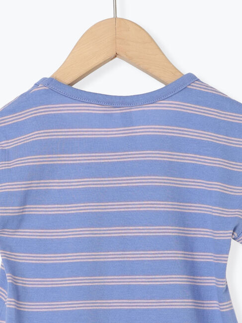 Samansa Mos2 Lagom「【吸水速乾】ボーダーカットワンピース」|ワンピース|