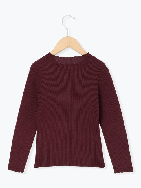 Samansa Mos2 Lagom「【マシンウォッシャブル】ハイネックリブニット」|ニット・セーター|