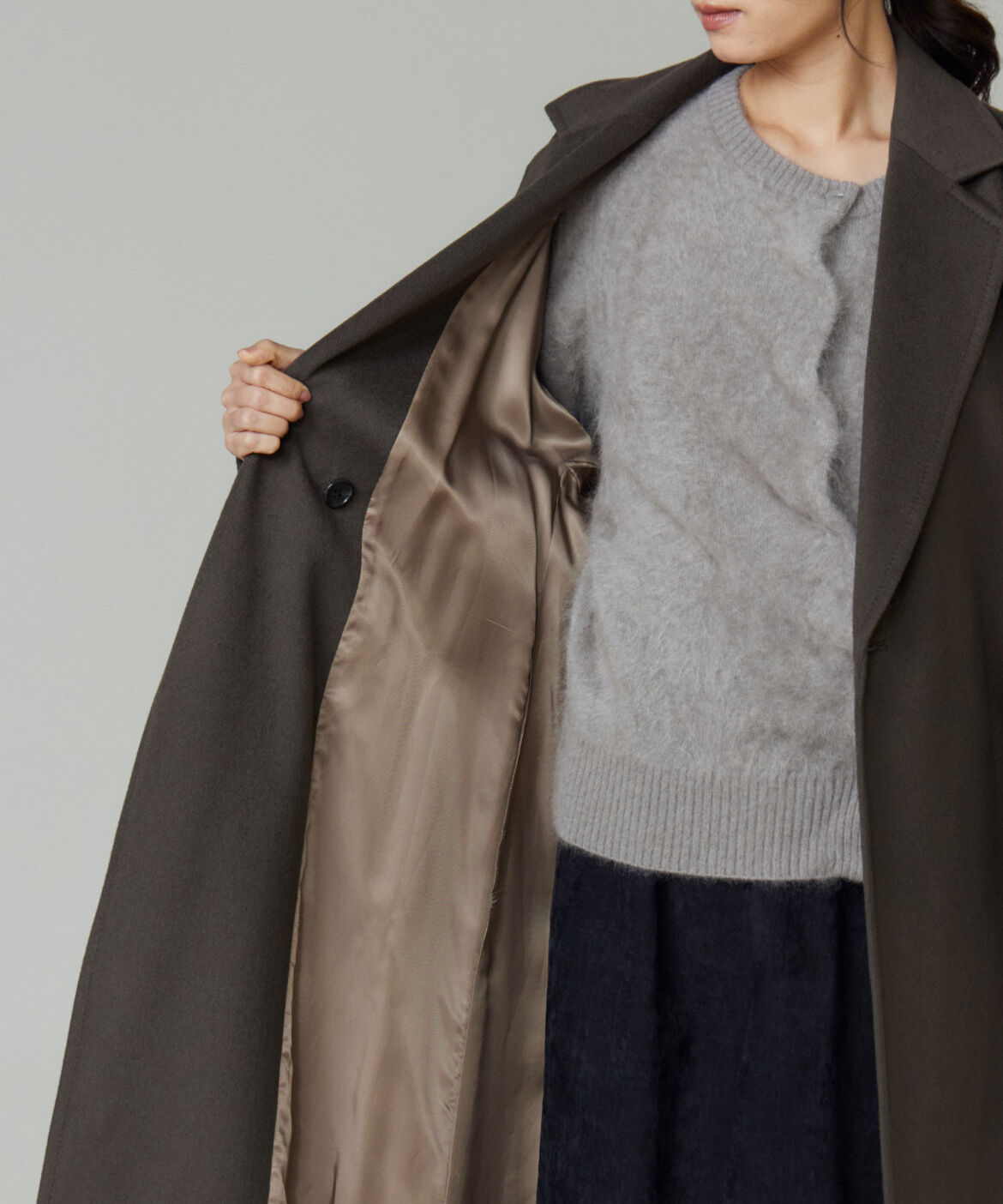 la veille by SUPERIOR CLOSET「《大きいサイズ》トレンチコート」|トレンチコート|