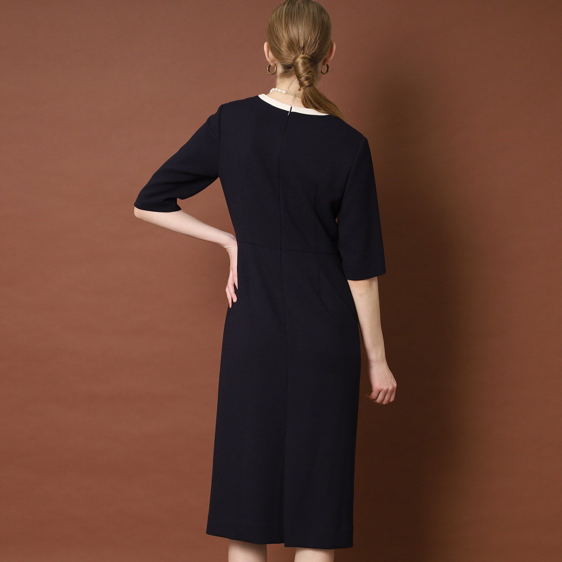 DRESSTERIOR「【セットアップ可】バイカラーワンピース」|ワンピース|