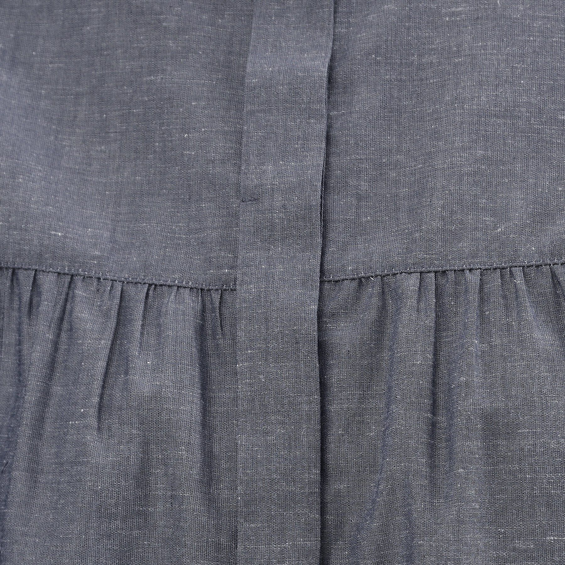 grove「【貴島明日香さん着用／イージーケア／接触冷感】麻ブレンドスタンドギャザーシャツ」|シャツ・ブラウス|