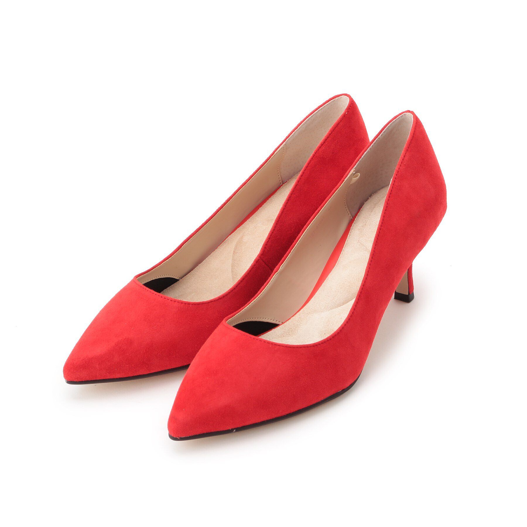 INDIVI「【デイリーパンプス】ポインテッドトゥパンプス」|パンプス|レッド(862)