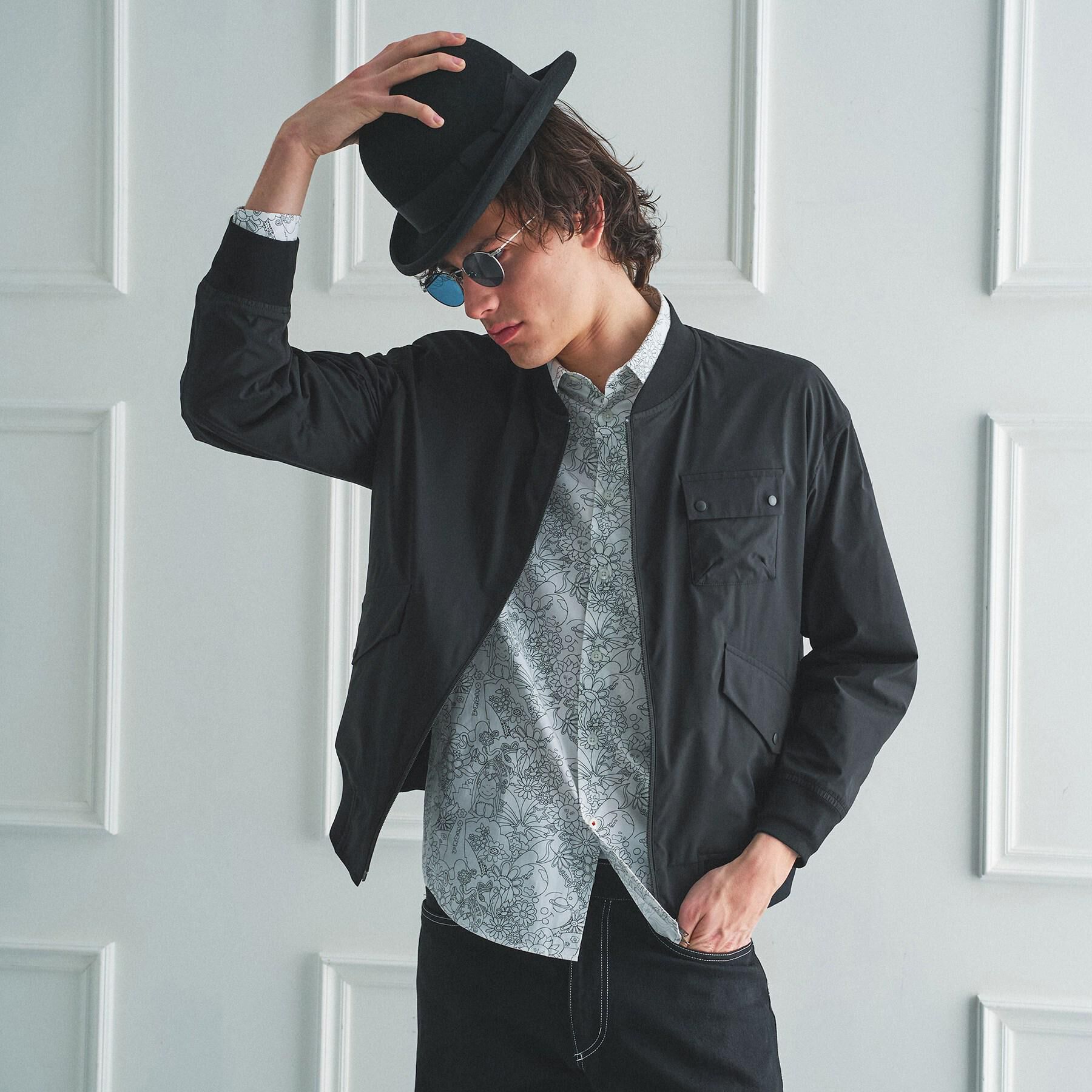 TAKEO KIKUCHI「【BOWLER HAT LABEL】撥水 MA－1ブルゾン」|ブルゾン・スタジャン|