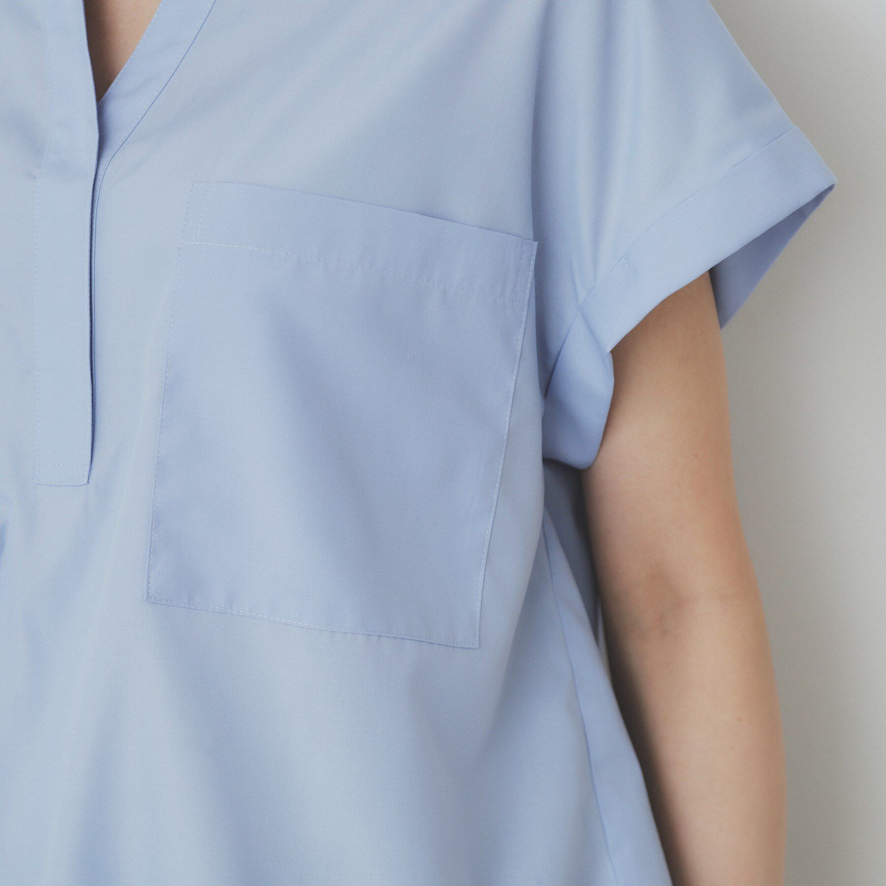 index「ダブルポケットスキッパーシャツ【洗濯機洗い可/イージーアイロン】」|シャツ・ブラウス|