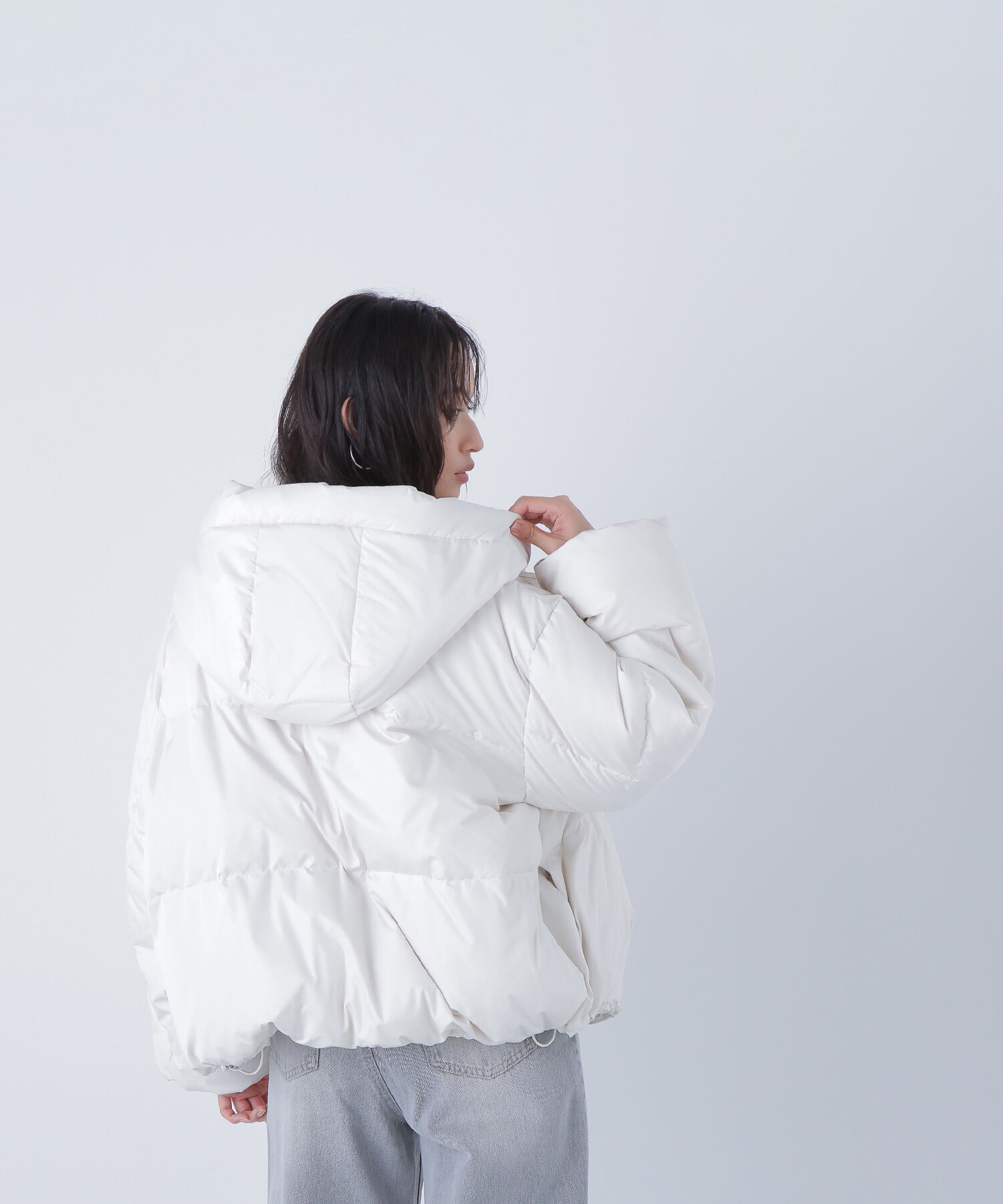  「ショートフードダウン」|ブルゾン・スタジャン|