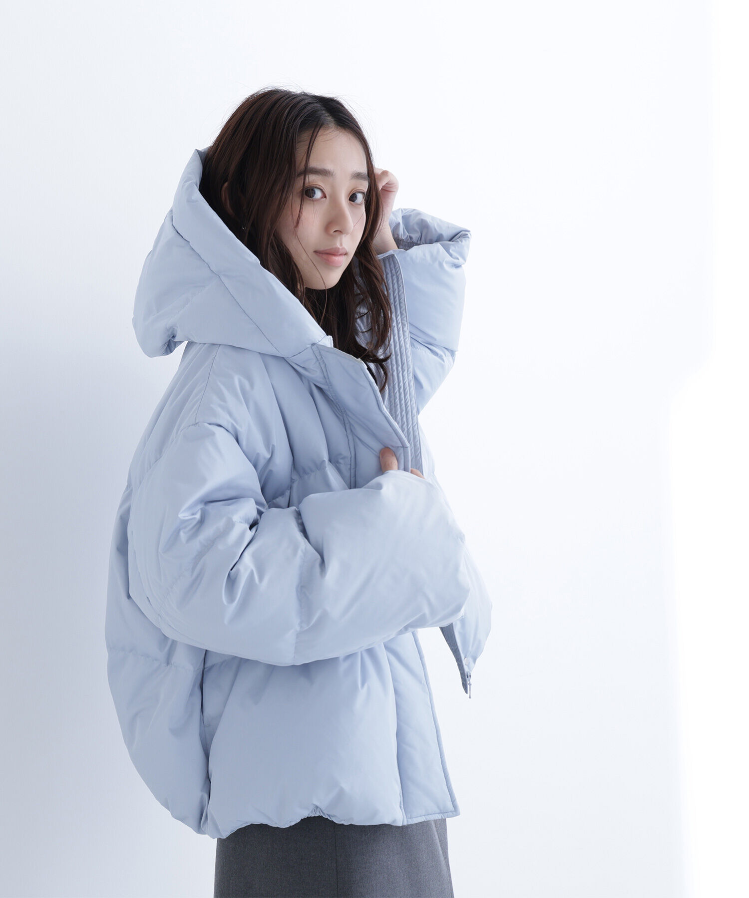  「ショートフードダウン」|ブルゾン・スタジャン|