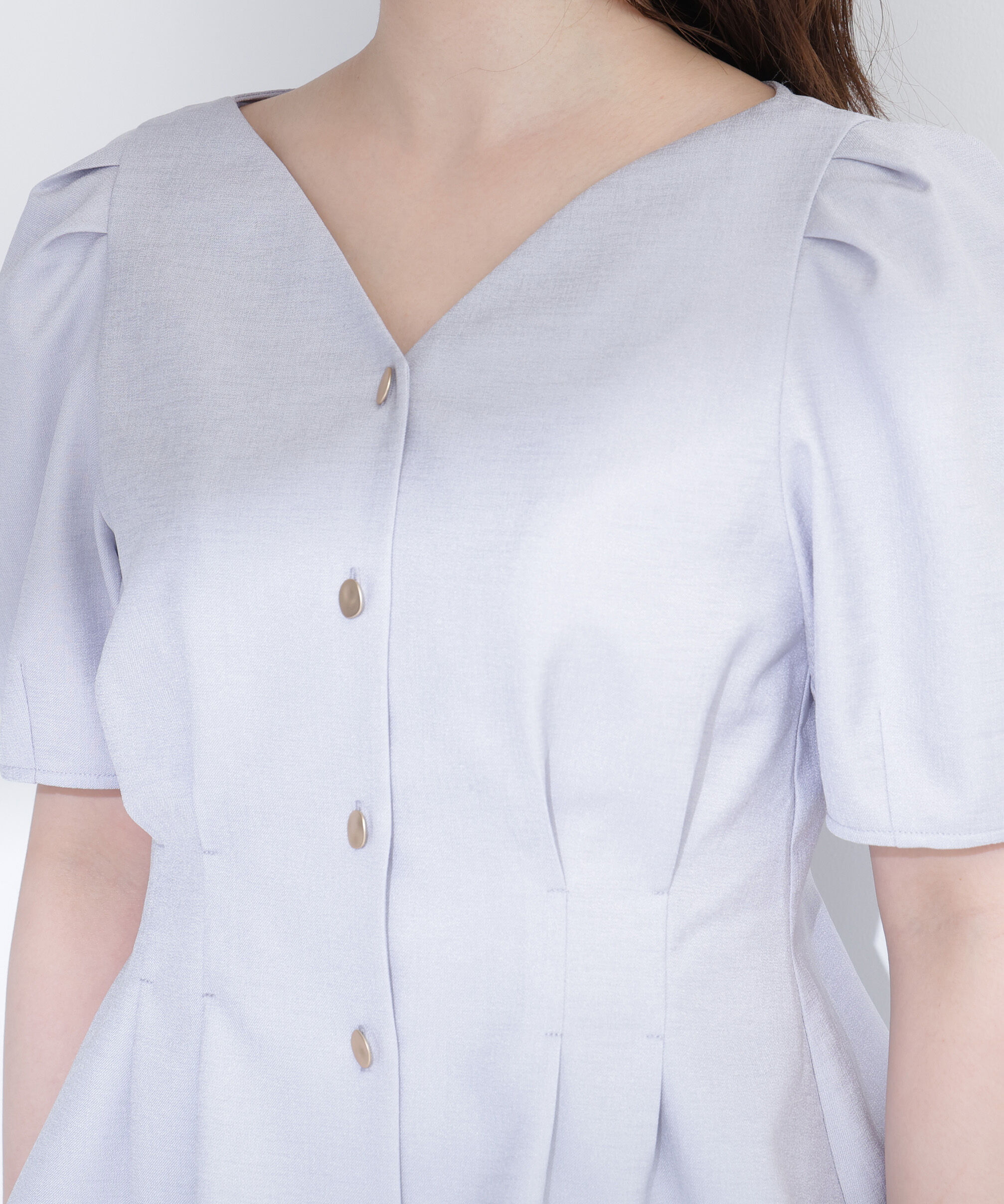  「ウエストタックブラウス」|シャツ・ブラウス|