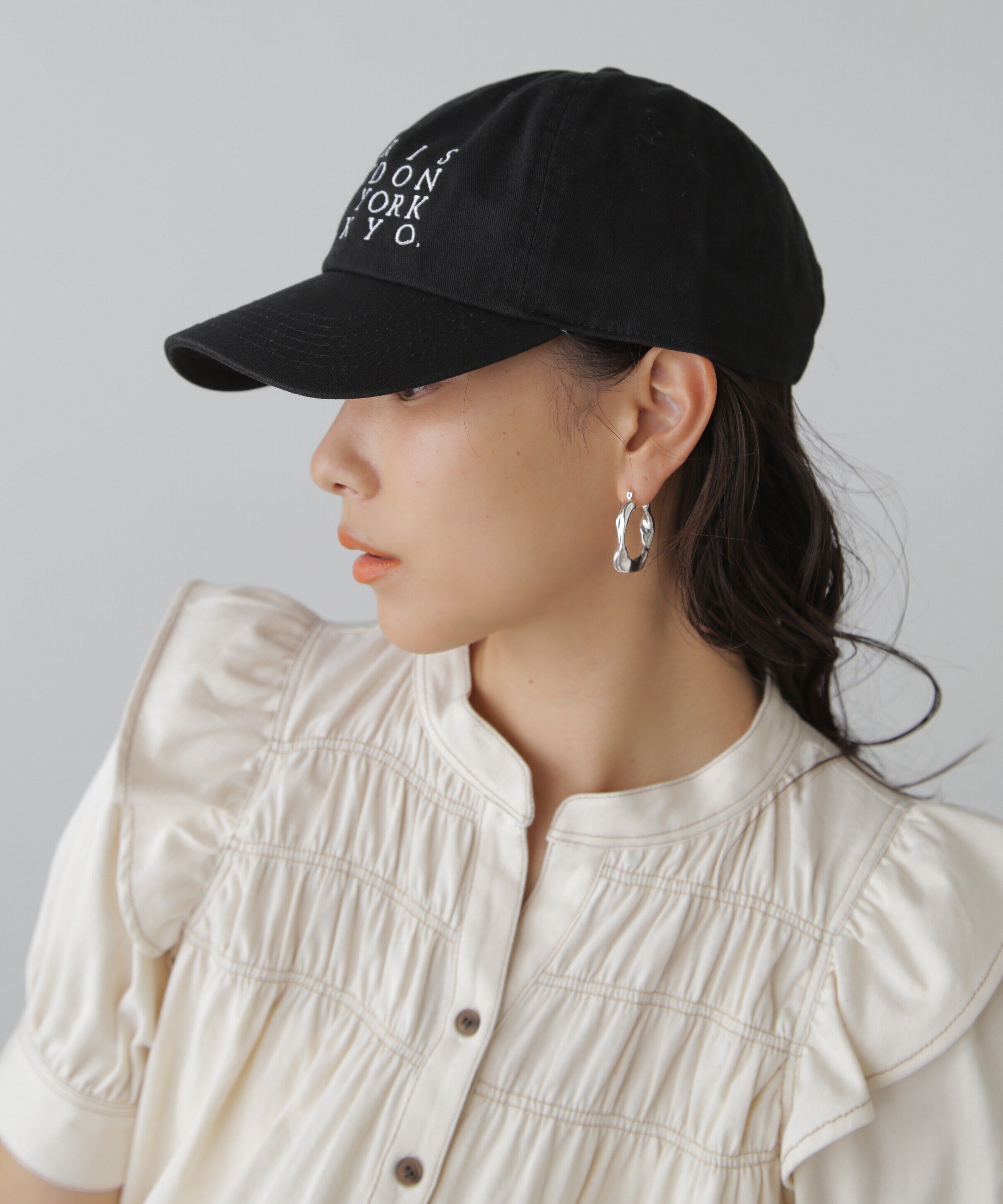  「ロゴ刺繍キャップ」|ソックス|