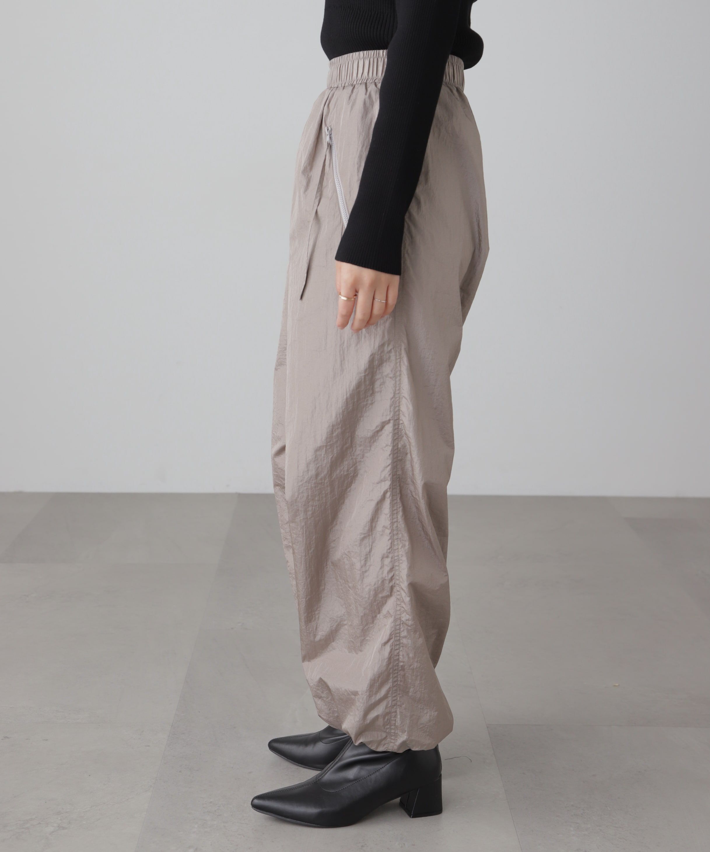  「ジップポケットパラシュートパンツ」|その他|