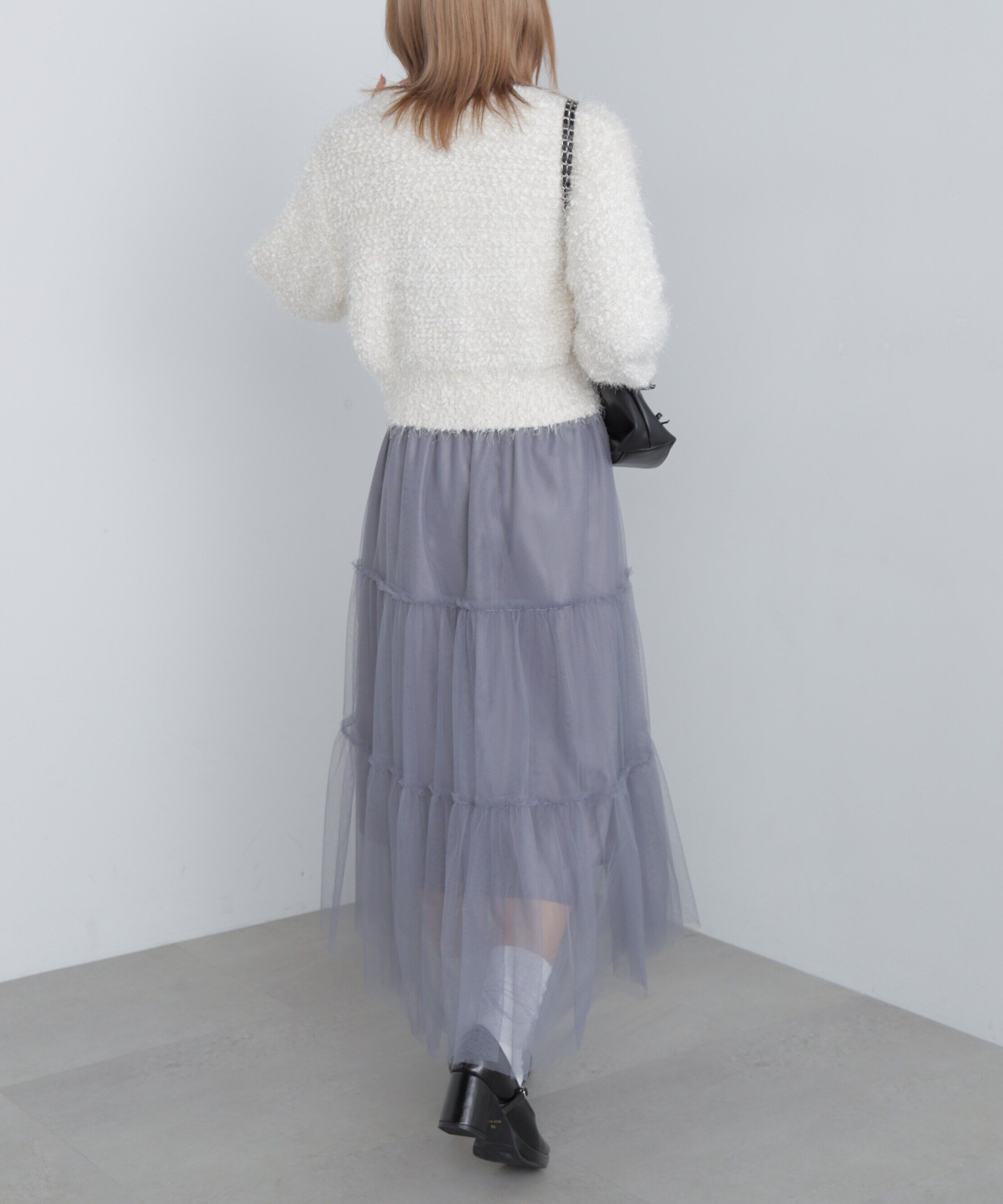  「ティアードチュールスカート」|スカート|