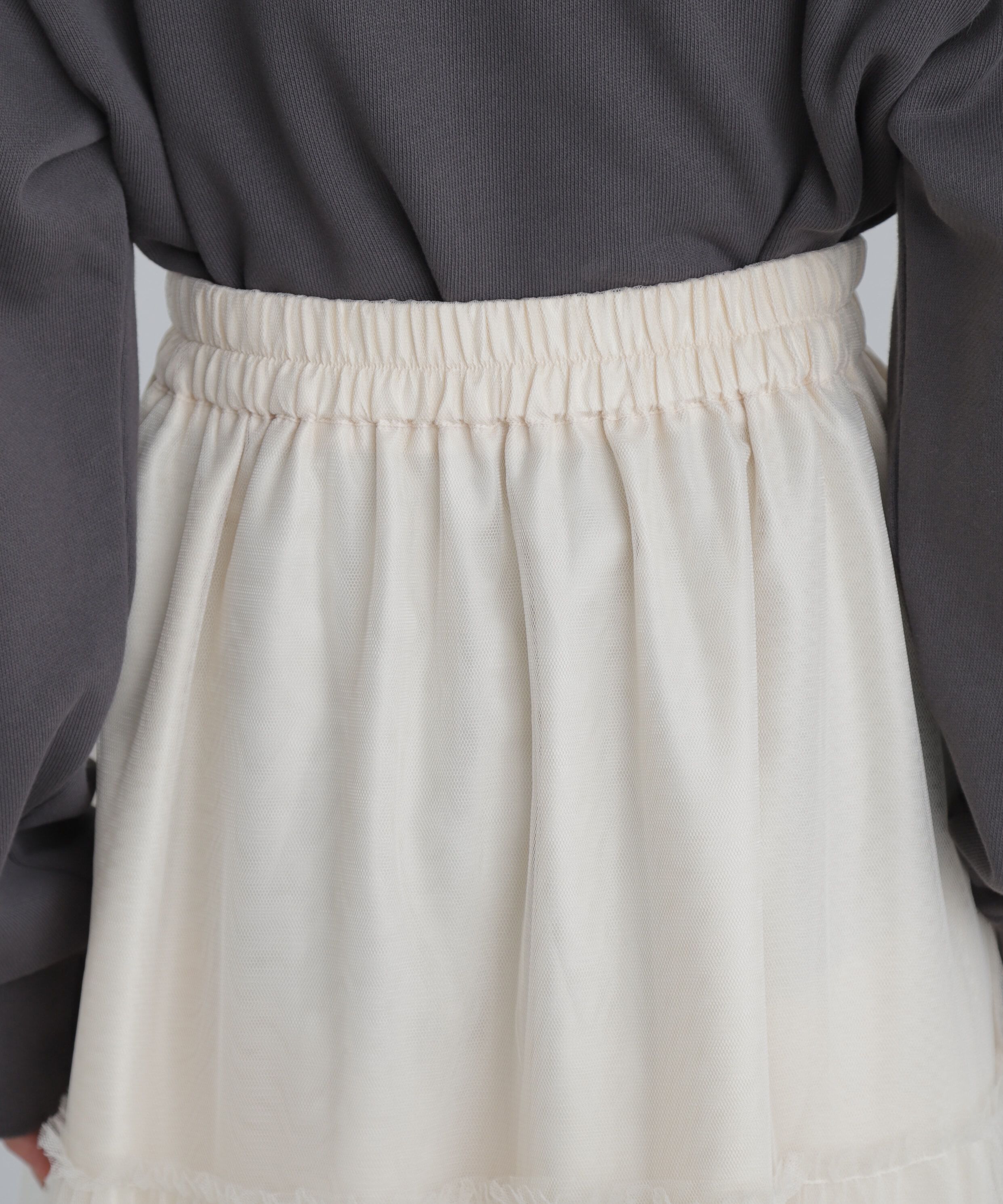  「ティアードチュールスカート」|スカート|